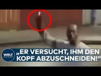 BELFAST: „Er versucht, ihm den Kopf abzuschneiden!“– Video zeigt brutale Messerattacke