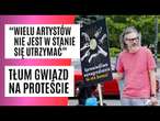 PROTEST artystów przed Sejmem! Kto i dlaczego NIE WYPŁACA im pieniędzy? Netflix jest ich wrogiem?