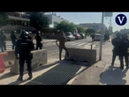 Así han quedado las calles de Salou tras los disturbios entre policía y manteros