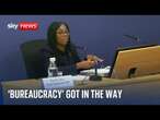 Post Office inquiry: Kemi Badenoch blames 'government machine' for slow compensation pay-outs