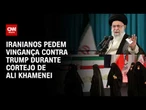 Funeral de Ali Khamenei, líder do Irã, reúne multidão em Teerã e vira demonstração de força; entenda