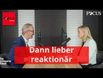 Konservativ? Klingt so nach Konserve. Dann lieber reaktionär.