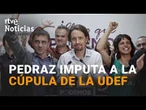 PEDRAZ IMPUTA al COMISARIO de la UDEF con el PP por el PRESUNTO ESPIONAJE a PODEMOS | RTVE Noticias