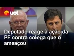 CPMI do INSS: deputado reage e comemora operação da PF contra colega de partido que o ameaçou