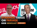 Why did UK Prime Minister Keir Starmer attack Reform UK's Nigel Farage in a speech? | BBC Newscast