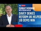 Ed Davey denies Reform UK helped Liberal Democrat wins in local elections