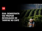 Deputado democrata dos EUA vai propor projeto para revogar tarifas ao café | LIVE CNN