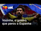 Vozinha, o goleiro que calou a torcida espanhola na Copa do Mundo com sete defesas diante da Espanha