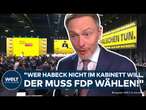 BUNDESTAGSWAHL: FDP-Chef Lindner attackiert Habeck und Merz! 