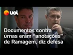Julgamento do STF: Documentos contra as urnas eram 'anotações' de Ramagem, diz defesa