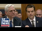Gaetz grills Garland on Trump cases: 'I don't need a history lesson'