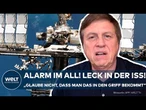 ALARM AUF DER ISS: Schockmoment für die Astronauten! Luftleck in der Internationalen Raumstation
