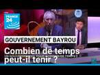 Gouvernement Bayrou : combien de temps peut-il tenir ? • FRANCE 24