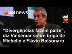Crise no PL: Valdemar Costa Neto minimiza atritos entre Michelle e Flávio Bolsonaro