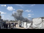 Gaza City, gli effetti dell'attacco israeliano nel quartiere di Zeitoun