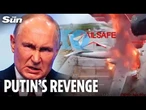 Humiliated Putin's propaganda machine IMPLODES as Russia reels over Ukraine drone blitz