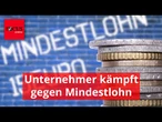 Einst forderte er Merkel heraus, jetzt kämpft ein Unternehmer gegen den Mindestlohn
