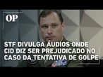 STF divulga áudios em que Cid diz ser o único prejudicado no caso da tentativa de golpe