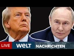 UKRAINE-KRIEG: Frust bei Trump! Kein Vorrankommen mit den Russen - jetzt muss Europa ran | LIVE