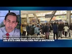 "Si le shutdown continue, c'est tout le système aérien des États-Unis qui risque la paralysie"