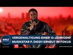 P. DIDDY: Vergewaltigung einer 13-jährigen? Schwere Vorwürfe gegen Musikstar Sean John Combs