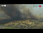 Spagna, vasto incendio boschivo nella provincia di Toledo