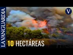Confinadas siete urbanizaciones en el Vallès Occidental por un incendio forestal de Sentmenat