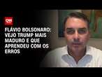 Flávio Bolsonaro: Vejo Trump mais maduro e que aprendeu com os erros do primeiro mandato | CNN 360º