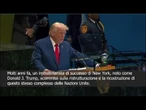 Trump: Avrei ristrutturato l'Onu con marmi e pareti in mogano, ma rifiutarono