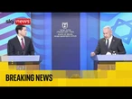 Trump's top diplomat Marco Rubio and Benjamin Netanyahu holding news conference