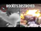 Israeli fighter jets blow up Hezbollah rocket launchers and destroy targets with strikes in Lebanon