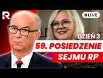 59 posiedzenie Sejmu RP dzień trzeci 11.06.2026 - Transmisja na ŻYWO z obrad Sejmu