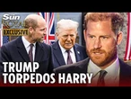 Trump’s pointed praise for Prince William TOTALLY scrubbed Harry out of history books