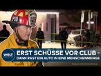 DRAMA IN HOLLYWOOD: Viele Frauen schwerverletzt - Auto rast durch wartende Menschenmenge vor Club