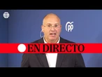 DIRECTO | Miguel Tellado ofrece una rueda de prensa