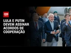 Lula chega em Moscou para encontro com Putin | CNN PRIME TIME