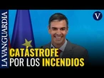 Sánchez: “Ya se han quemado más de 170.000 hectáreas y aún queda la mitad del verano”
