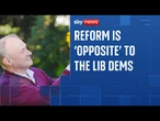 'Reform represents polar opposite values'