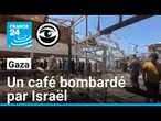 Gaza : dans les décombres d'un café bombardé par Israël • FRANCE 24