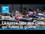 Le casse-tête des Libanais pour fuir leur pays sous les bombardements • FRANCE 24