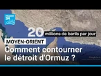 Comment réduire la dépendance mondiale au détroit d'Ormuz ? • FRANCE 24