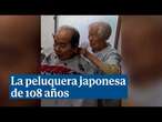 La peluquera japonesa de 108 años que ha conseguido un récord Guinness