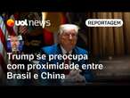 Proximidade do Brasil com a China preocupa Trump às vésperas de 'tarifaço' | Jamil Chade