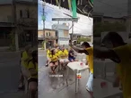 Ribeirinhos do Pará chamam atenção com versão brasileira da remada viking