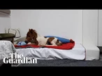 Abandoned pony grows his strength in fourth floor flat
