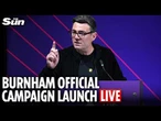 LIVE: Andy Burnham officially launches his campaign for Makerfield by-election