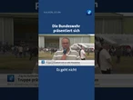 Am so genannten „Tag der Bundeswehr“ präsentiert sich die Truppe den Besucher:innen #tagesschau