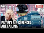 Russian $50M stealth jet DOWNED over Moscow is sign that Putin’s air defences are failing