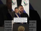 Bukele reforma varios artículos de la Constitución para perpetuarse en el poder #elsalvador #bukele