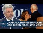 DEMOKRATEN-PARTEITAG: Biden verabschiedet sich unter Tränen! So wichtig bleibt er aber für Harris